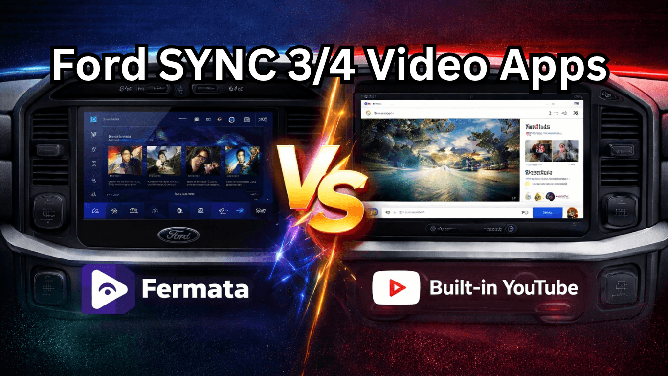 Ford-SYNC-3/4-Video-Apps