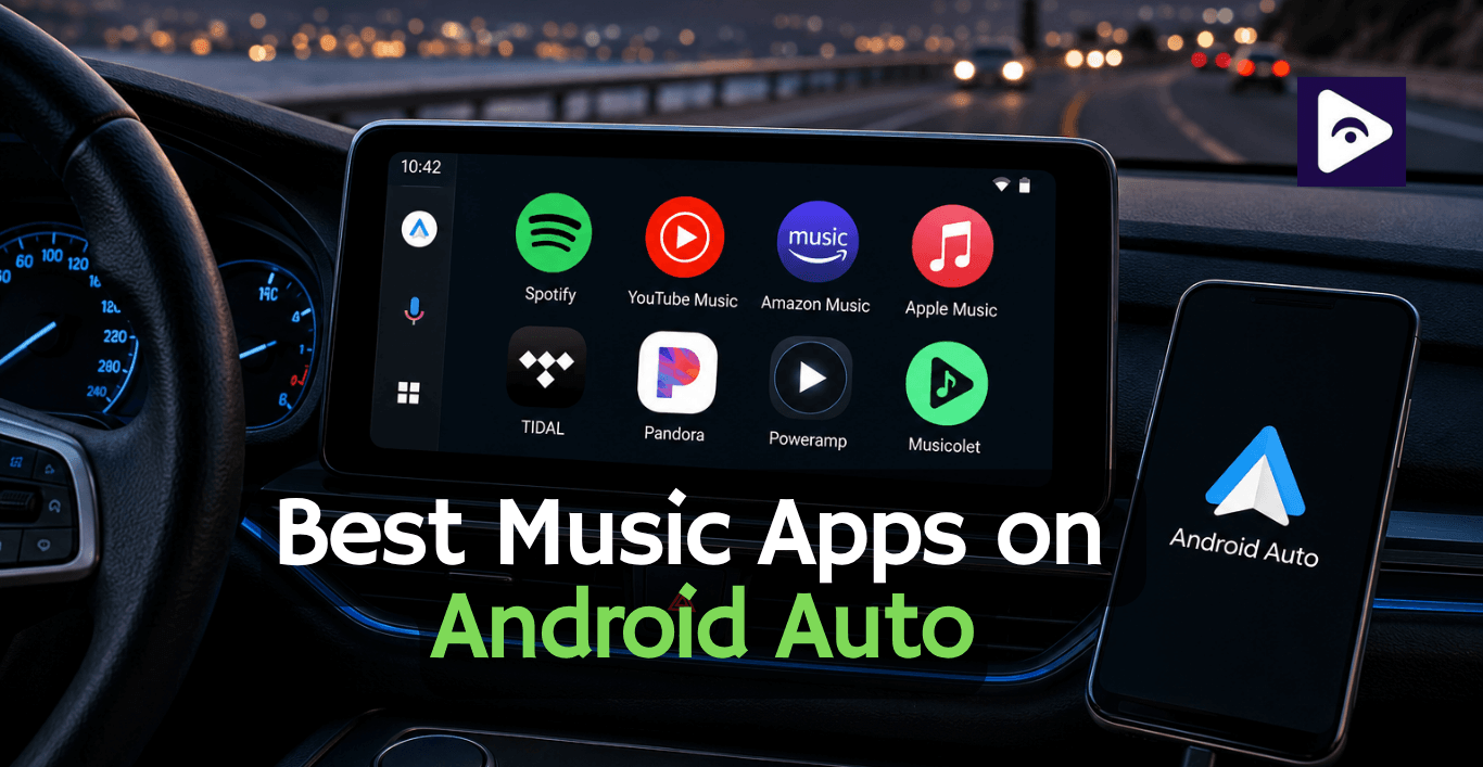 Best Music Apps for Android Auto in 2026: Top Streaming & Offline Music Apps